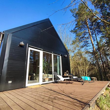 Modern Sauna Cabin In Horse Ranch Liyeplauke Exterior foto